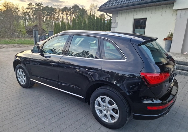 Audi Q5 cena 77800 przebieg: 186000, rok produkcji 2013 z Żabno małe 497